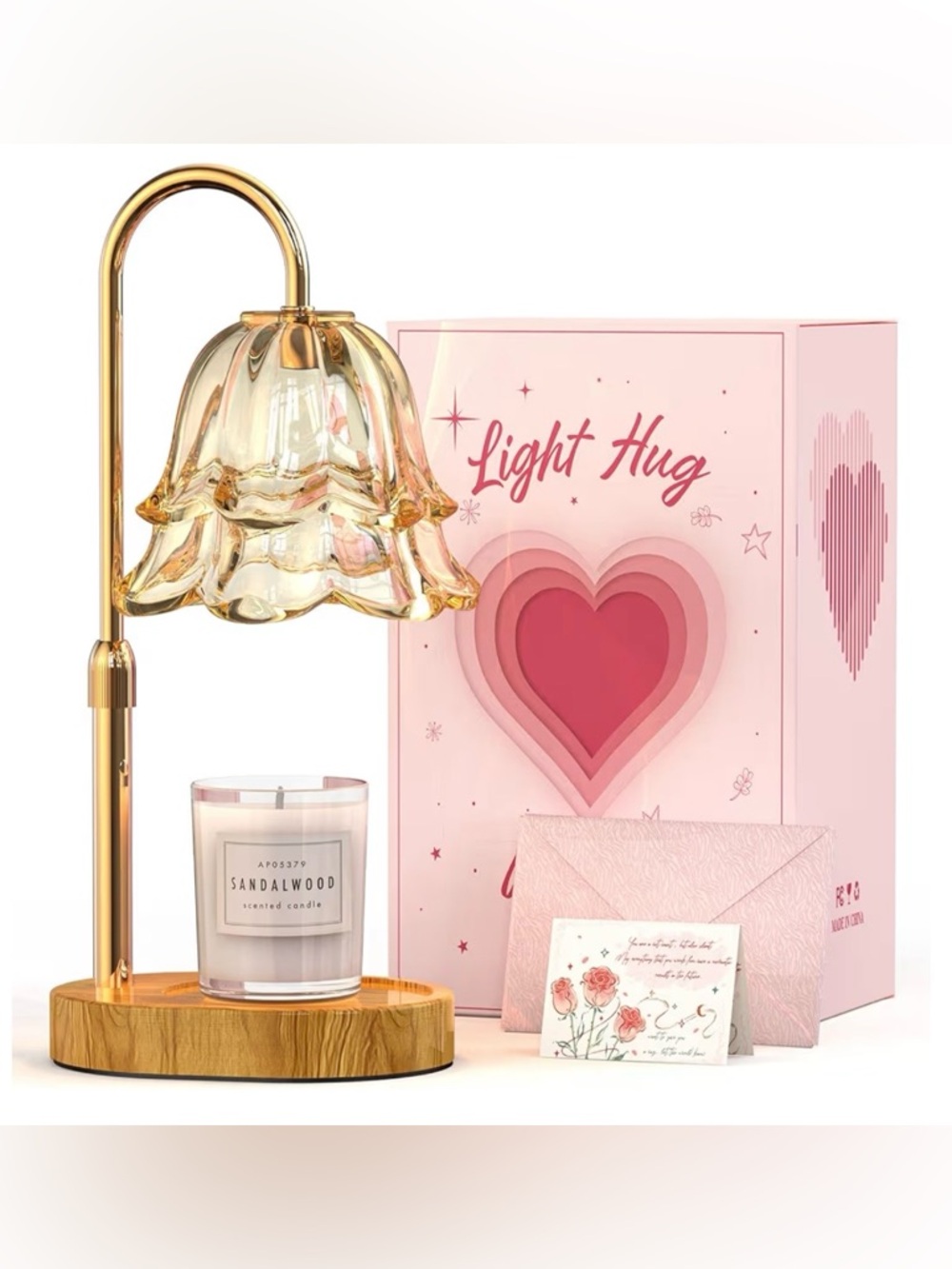 Candle Warmer Lamp with Timer Dimmable